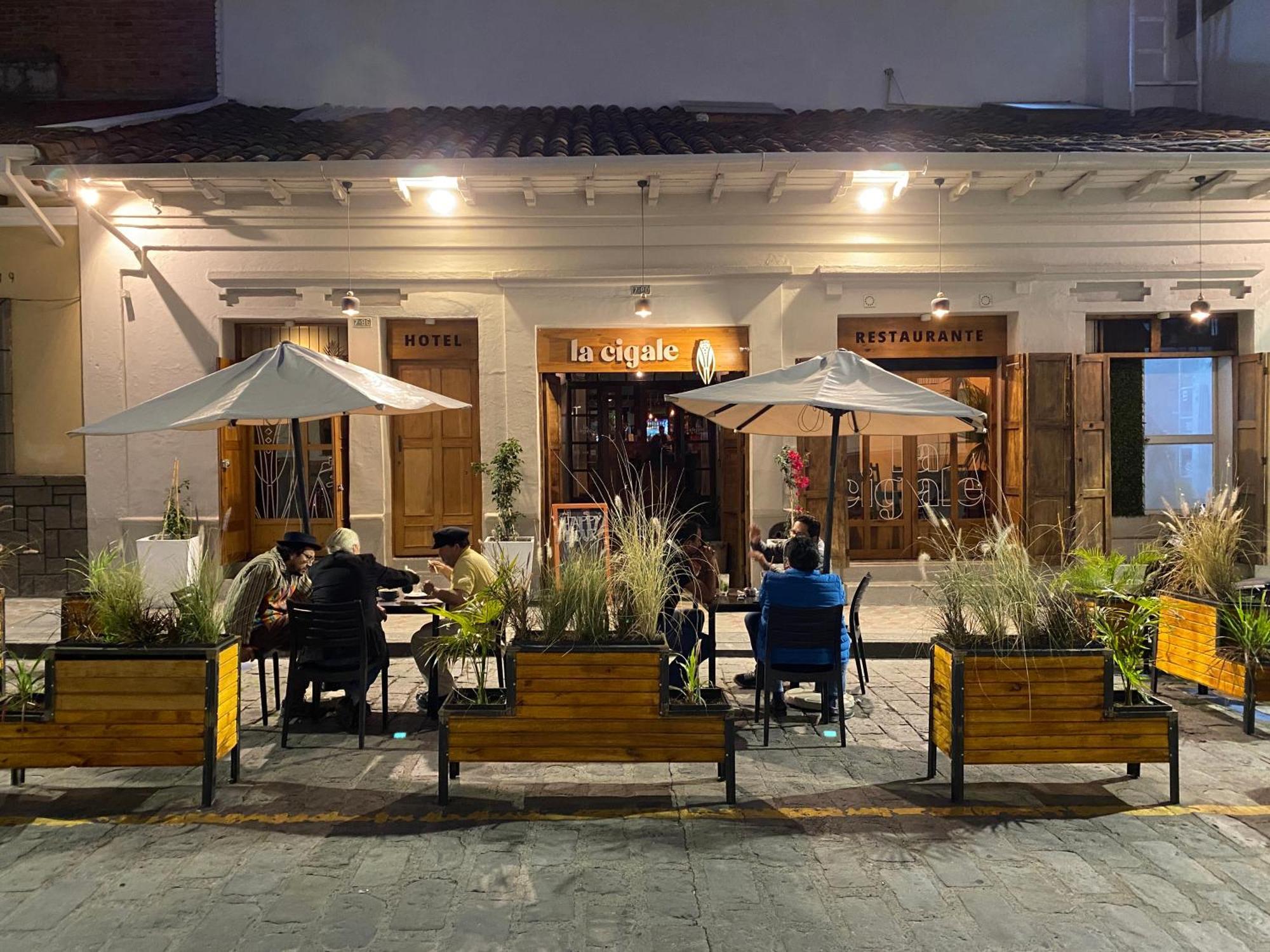 Hostal Restaurant La Cigale Cuenca Extérieur photo